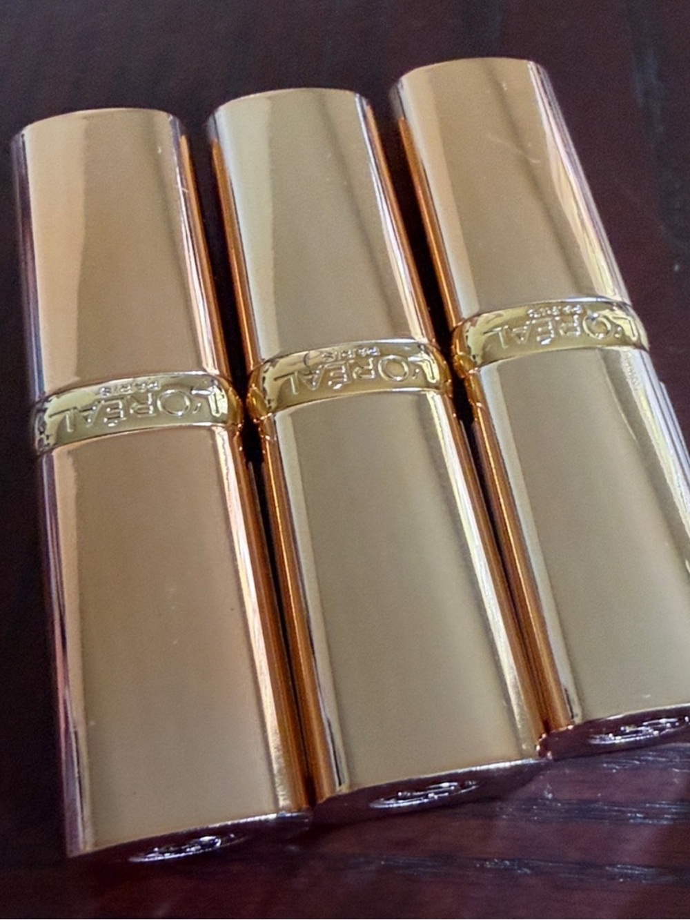 L’Oreal Colour Riche Lipstick set of three Nude Intense Collection